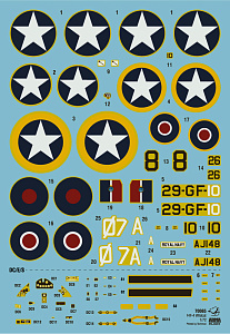 Model kit 1/72 F4F-4 Wildcat 'Operation Torch' (3x camo) (Arma Hobby)