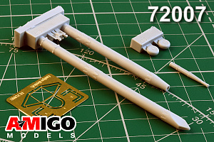 Additions (3D resin printing) 1/72 Tu-22K aircraft towing driver (Amigo Models)