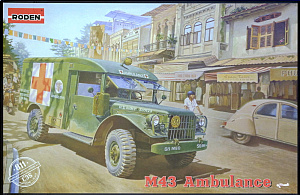 Model kit 1/35M43 3/4 ton 4x4 Ambulance truck (Roden)