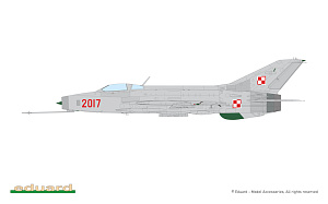 Model kit 1/48 Mikoyan MiG-21F-13 1/48 he Weekend edition (Eduard kits)