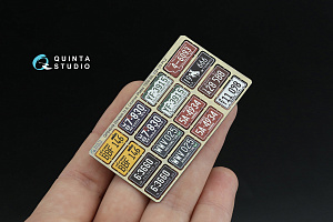 Western U.S. License Plates 1950-1960 Pt.2 (All kits) (with metal base)