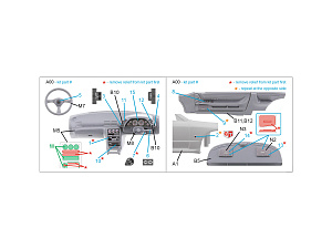 Nissan Skyline GT-R R32 3D-Printed & coloured Interior on decal paper (Hasegawa)