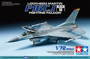 Model kit 1/72 Lockheed-Martin F-16CJ Block 50 Fighting Falcon (Tamiya)