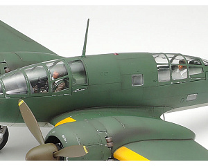 Model kit 1/48 Mitsubishi Ki-46 III Type 100 w/4x4 Kurogane (Tamiya) 