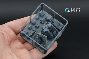 Fairey Barracuda Gunner Station 3D-Printed & coloured Interior on decal paper (Trumpeter) (with 3D-printed resin parts)