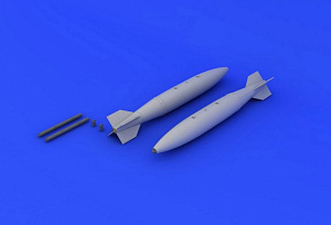 Additions  (3D resin printing) 1/48 Mk.84 bombs 