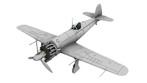 Model kit 1/72 I.A.R. 81C with Mauser cannons-Great Air battles of 1944 (IBG Models)