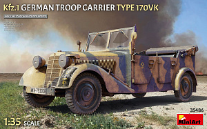 Model kit 1/35 Kfz.1 German Troop Carrier Type 170VK (MiniArt)