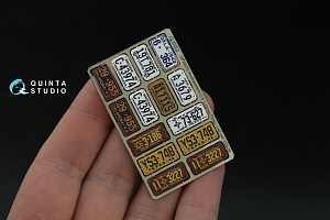 Southwestern U.S. License Plates 1940-1950 (All kits) (with metal base)