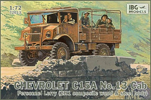 Model kit 1/72 Chevrolet C15A No.Cab 13 Personnel Lorry (IBG Models)