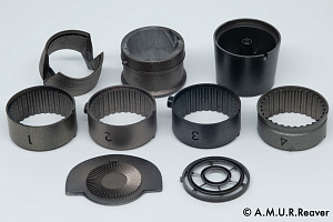 Additions (3D resin printing) 1/48 ¶The SNECMA Atar 9B engine nozzle for the Dassault Mirage IIIC/CJ models (A.M.U.R.Reaver) 