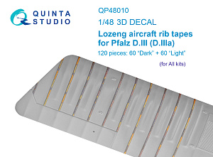 Lozeng rib tapes for Pfalz DIII-DIIIa (All kits)