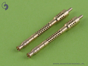 Aircraft detailing sets (brass) 1/32 German aircraft machine gun MG.131 barrels (2pcs) 