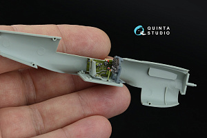 P-40N Warhawk 3D-Printed & coloured Interior on decal paper (Academy) (with 3D-printed resin parts)