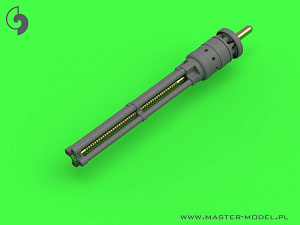 Aircraft detailing sets (brass) 1/72 Mil Mi-24D/Mi-24E Hind - JakB-12.7 machine gun barrel and DUAS probe