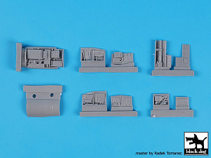 Additions (3D resin printing) 1/48 Mikoyan MiG-29 9-12 Big set (designed to be used with Great Wall Hobby kits) 