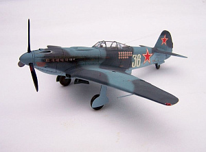 Model kit (3D resin printing) 1/48 Soviet Yak-9U fighter (Scale Bureau)