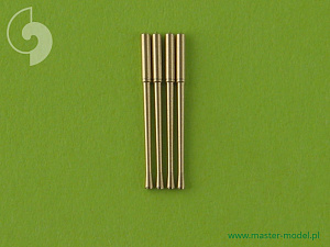 Aircraft detailing sets (brass) 1/72 Japanese Type 99 20mm Mark 2 gun barrels (4pcs)