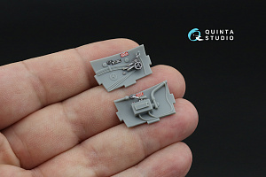 DH.100 Vampire FB.5/FB.9 3D-Printed & coloured Interior on decal paper (Trumpeter)