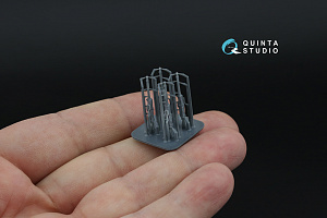 Breda SAFAT 12.7, WWII Italian Machine Gun, 4 pcs (for all kits)