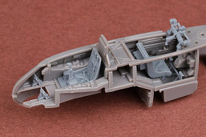 Additions (3D resin printing) 1/72 Messerschmitt Me-410A-1/U-2 & U4 cockpit upgrade parts (designed to be used with Airfix kits)