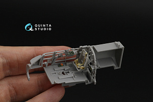 A6M5 Zero, Nakajima Prod. 3D-Printed & coloured Interior on decal paper (Fine Molds)