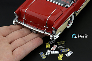 Southeastern U.S. License Plates 1950-1960 Pt.2 (All kits) (with metal base)