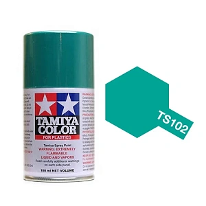 Spray paint TS-102 Cobalt Green gloss (Tamiya) (100ml)