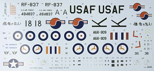 Model kit 1/48 North-American F-51D and RF-51D Mustang KOREA DUAL COMBO (Eduard kits)