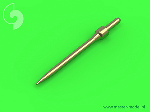 Aircraft detailing sets (brass) 1/72 PZL TS-11 'Iskra'- Pitot Tubes and 23mm gun barrel (designed to be used with Arma Hobby kits) 