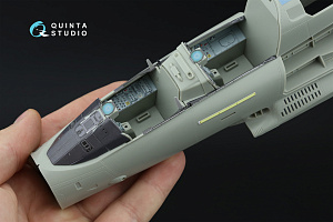 Eurofighter Typhoon Twin-seater EF-2000B/2000T Canopy Framing & Extras set (Trumpeter)