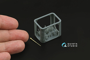 Su-30SM Exterior set: External sensors, Antennas & Pitot tube (for all kits) (3D printed resin and metal parts)