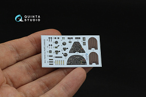 Supermarine Spitfire Tr.9 3D-Printed & coloured Interior on decal paper (Airfix)