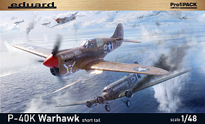 Model kit 1/48 Curtiss P-40K short tail The ProfiPACK edition kit (Eduard kits)