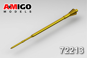 Aircraft detailing sets (brass) 1/72 Pitot tube of MiG-23 family aircraft (Amigo Models)