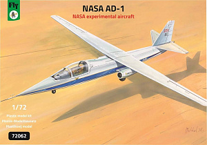 Model kit 1/72 NASA AD - 1 NASA experimental aircraft (FLY)