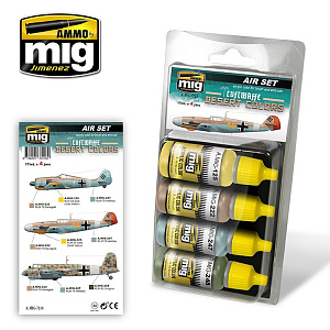 Luftwaffe Desert Colors (Ammo Mig) (4x17ml) 