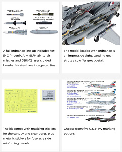 Model kit 1/72 Grumman F-14D Tomcat (Tamiya)