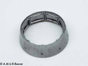 Additions (3D resin printing) 1/48 Rolls-Royce Turbomeca Adour engine nozzles for SEPECAT Jaguar models (A.M.U.R.Reaver) 