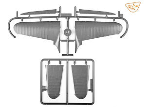 Model kit 1/48 Polikarpov I-16 Type 5 (early version) (Clear Prop)