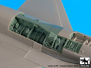 Additions (3D resin printing) 1/48      Lockheed-Martin F-16C wheel bays (designed to be used with Tamiya kits) 