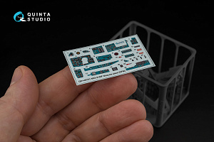 MiG-21MF (Moscow plant) 3D-Printed & coloured Interior on decal paper (RFM) (with 3D-printed resin parts)