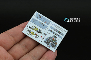 Su-17UM3 3D-Printed & coloured Interior on decal paper (Hobby Boss) (Small version) (with 3D-printed resin parts)