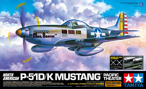 Model kit 1/32 North American P-51D/K Mustang (Tamiya)