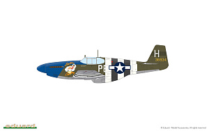 Model kit 1/48 OVERLORD: D-DAY MUSTANGS (Dual Combo kit) P-51B Mustang (Eduard kits)