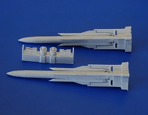 Additions (3D resin printing) 1/72 Aircraft guided missile Kh-31AD with launcher AKU-58 (Advanced Modeling) 