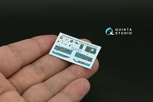 MiG-21MF (Moscow plant) 3D-Printed & coloured Interior on decal paper (Eduard)