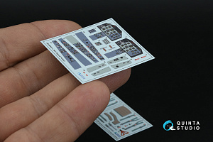 L-39C 3D-Printed & coloured Interior on decal paper (Special Hobby)