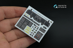 UH-1Y 3D-Printed & coloured Interior on decal paper (Trumpeter) (Small version)