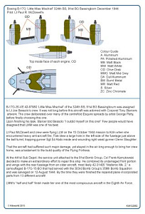 Decal 1/32 Boeing B-17G Flying Fortress 42-97880 DF-F 'A' 'Little Miss Mischief' (Kits-World)